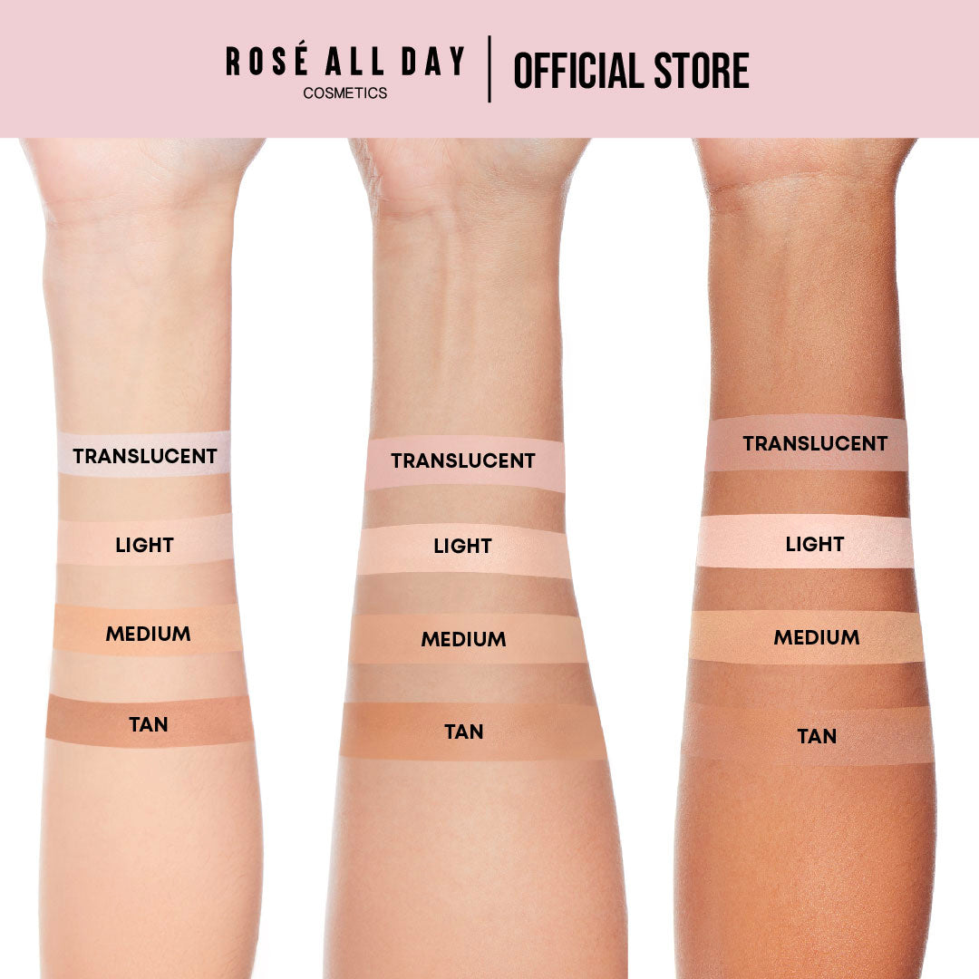 Rosé All Day The Realest Lightweight Loose Powder