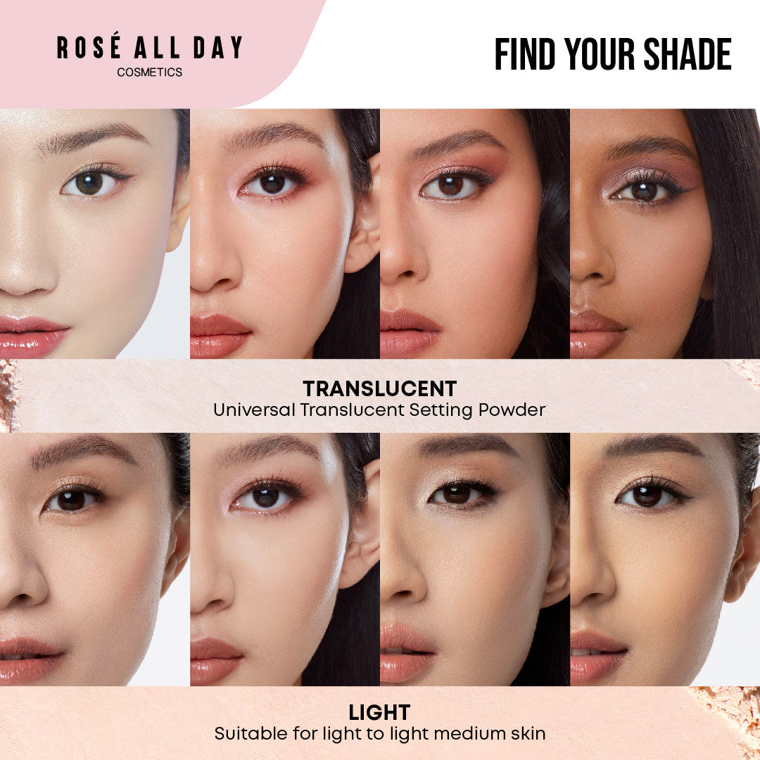 Rosé All Day The Realest Lightweight Loose Powder