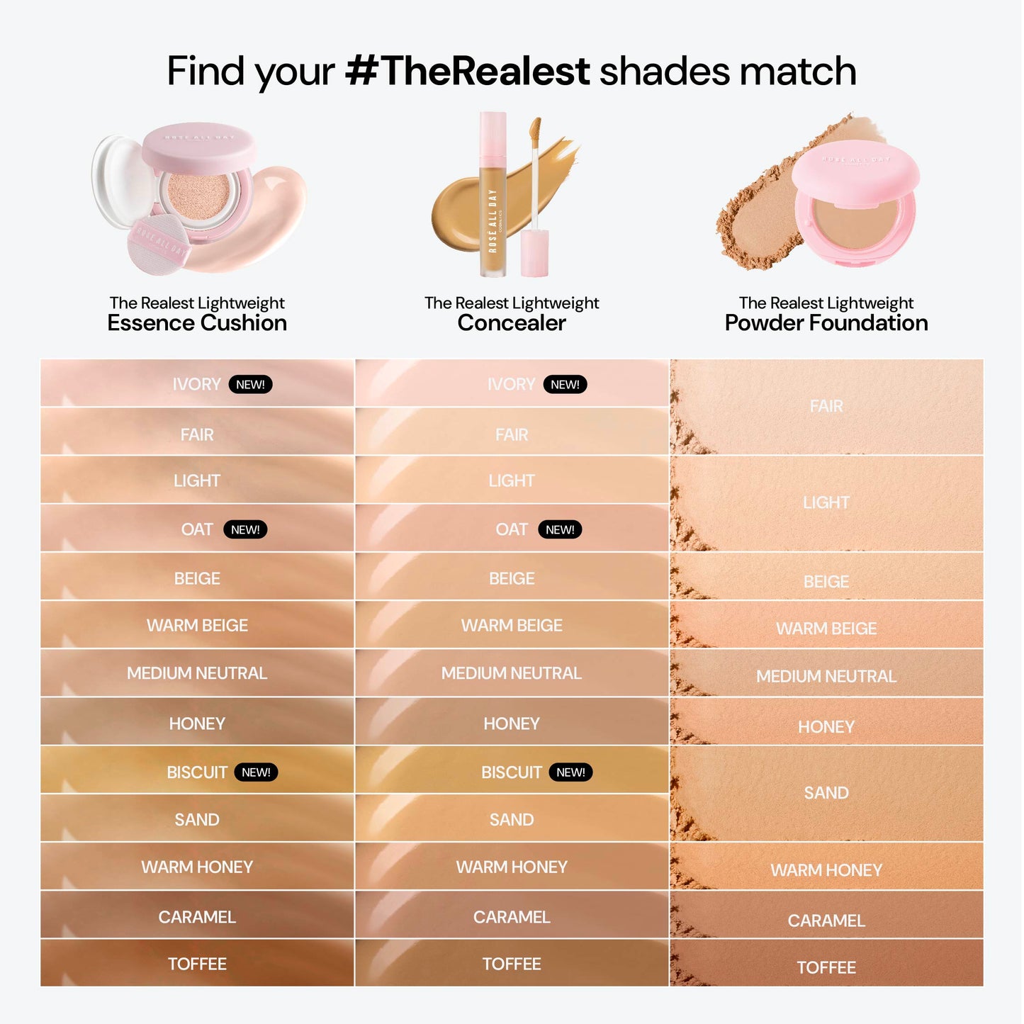 Rosé All Day The Realest Lightweight Essence Cushion