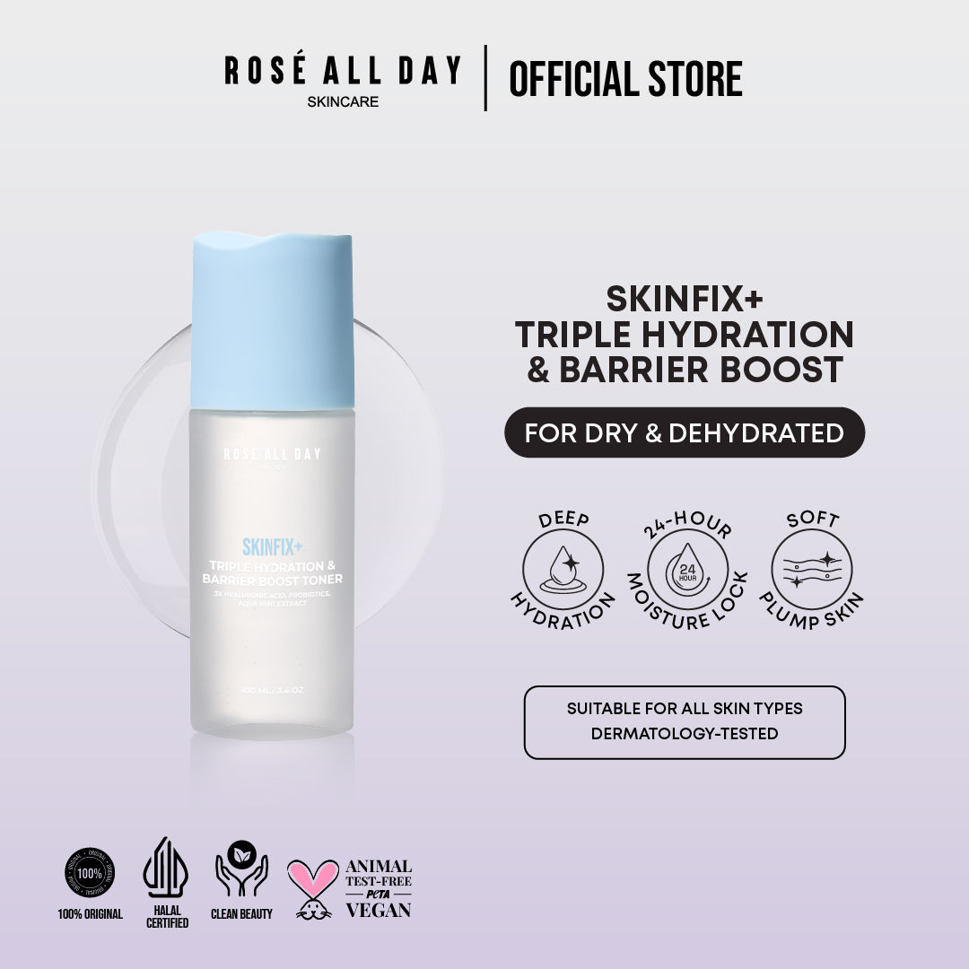 Rose All Day SKINFIX+ Triple Hydration + Barrier Boost Toner 100ml