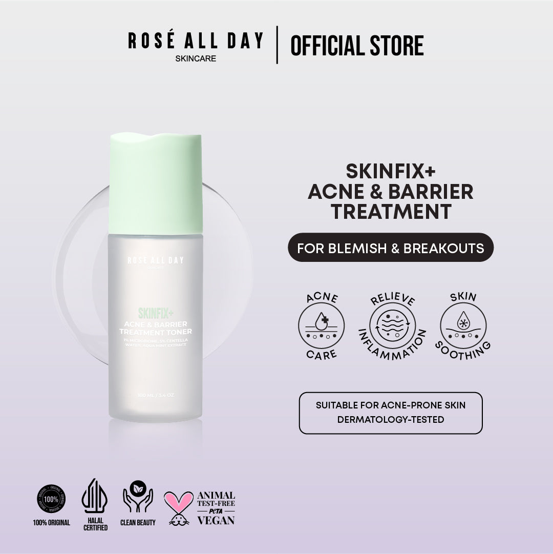 Rose All Day SKINFIX+ Acne + Barrier Treatment Toner 100ml