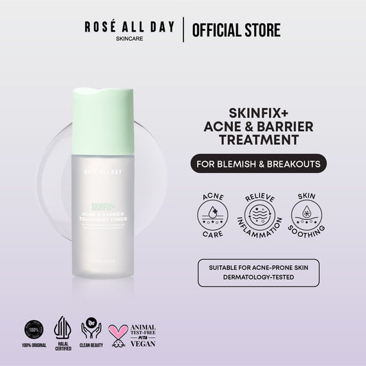 Rose All Day SKINFIX+ Acne + Barrier Treatment Toner 100ml