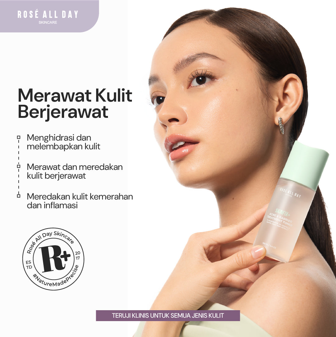 Rose All Day SKINFIX+ Acne + Barrier Treatment Toner 100ml