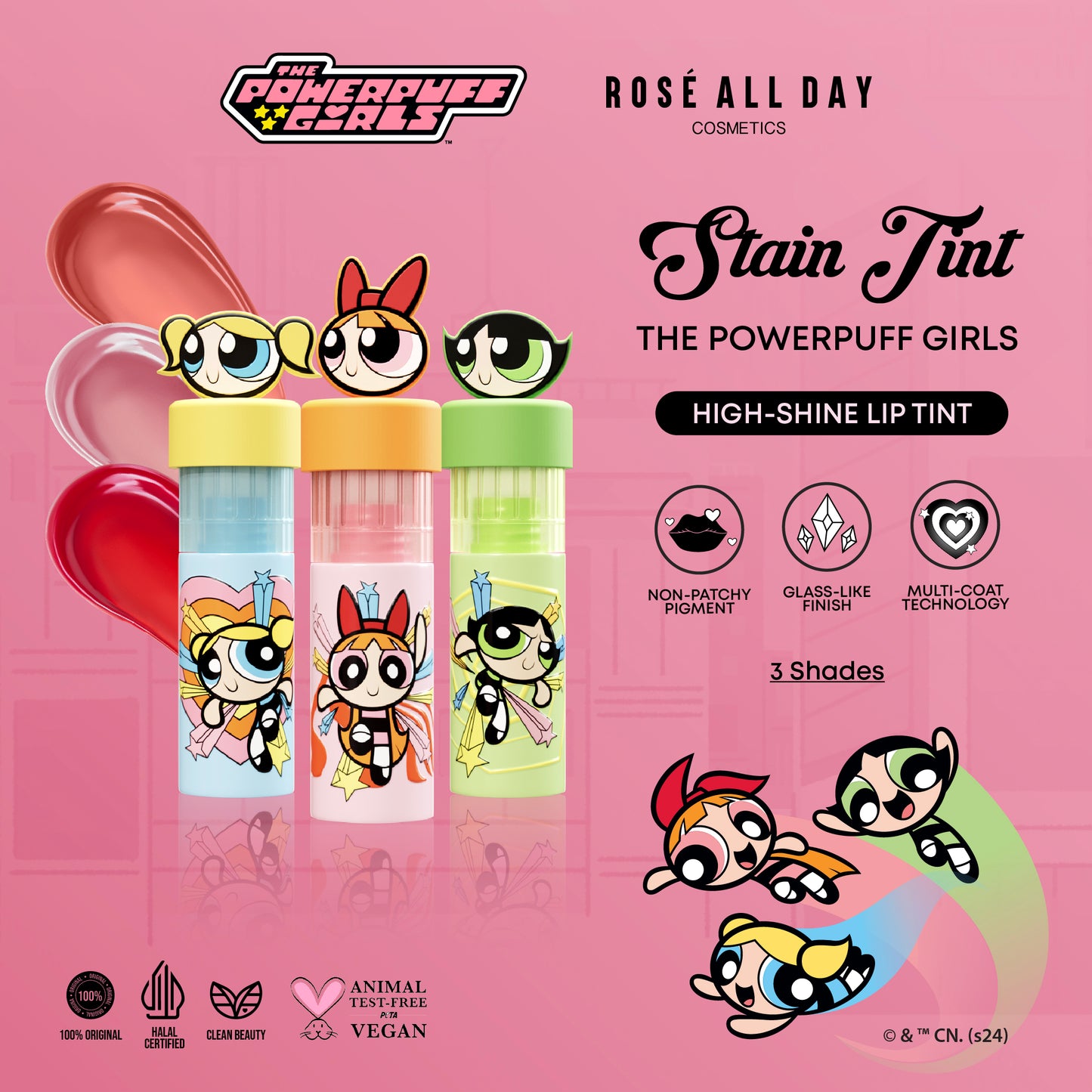Rosé All Day Stain Tint (The Powerpuff Girls Edition)