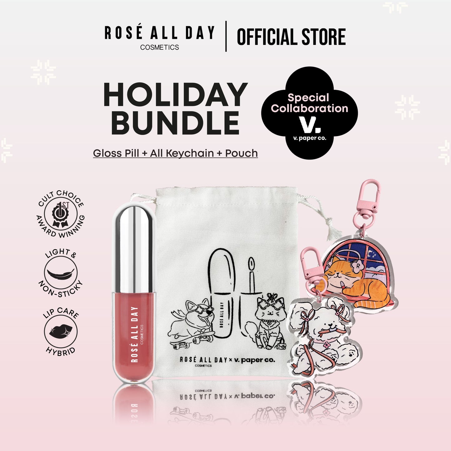 Holiday Bundle Rosé All Day X V Paper Co.