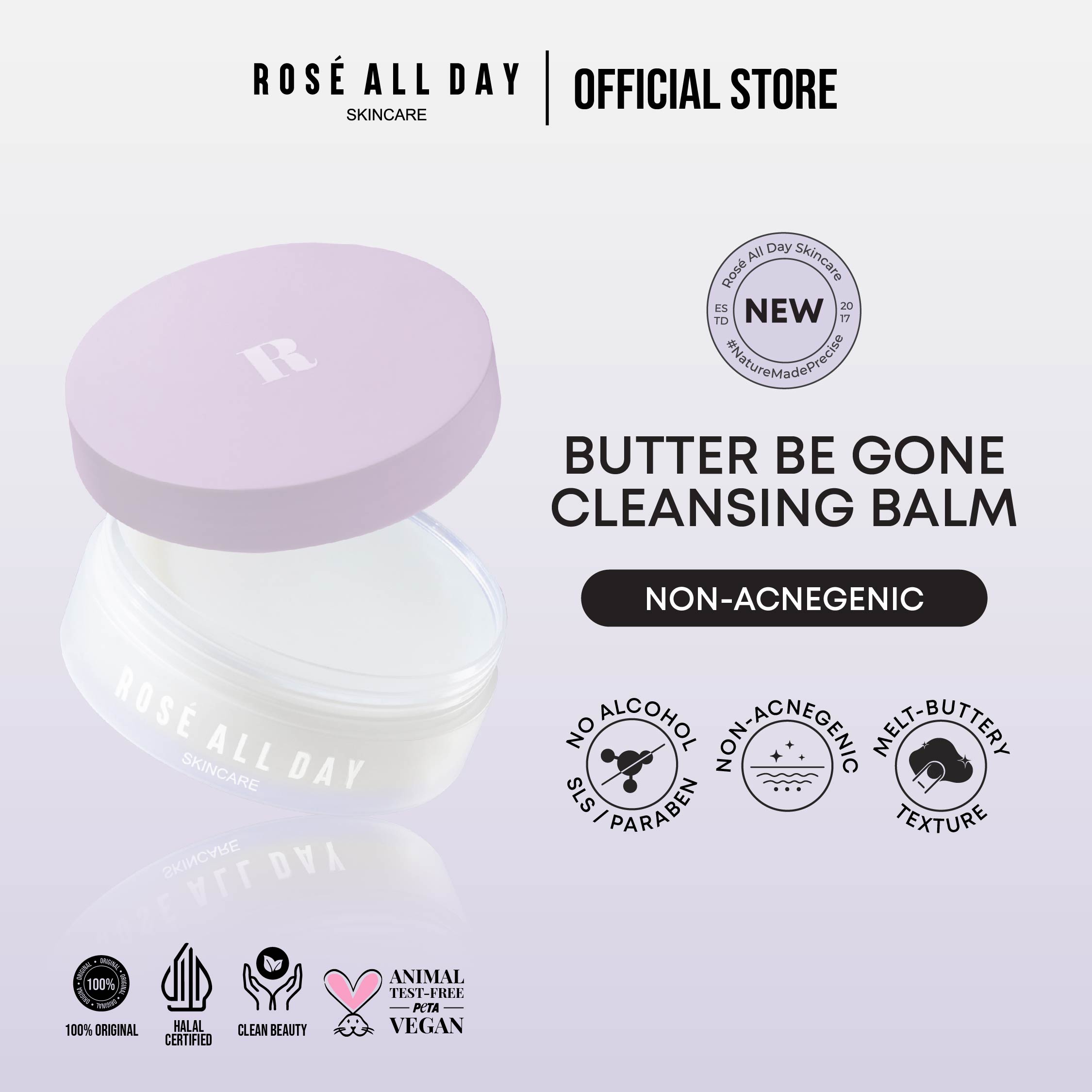 Rosé All Day Butter Be Gone Cleansing Balm