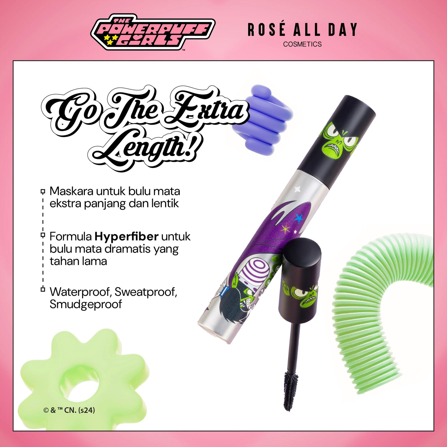 Rosé All Day Hyper-Length Mascara (The Powerpuff Girls Edition)