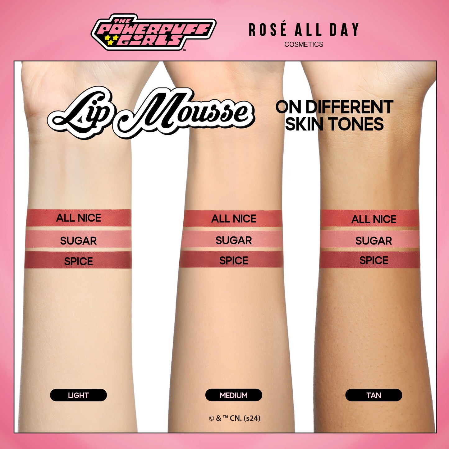 Rosé All Day Lip Mousse (The Powerpuff Girls Edition)