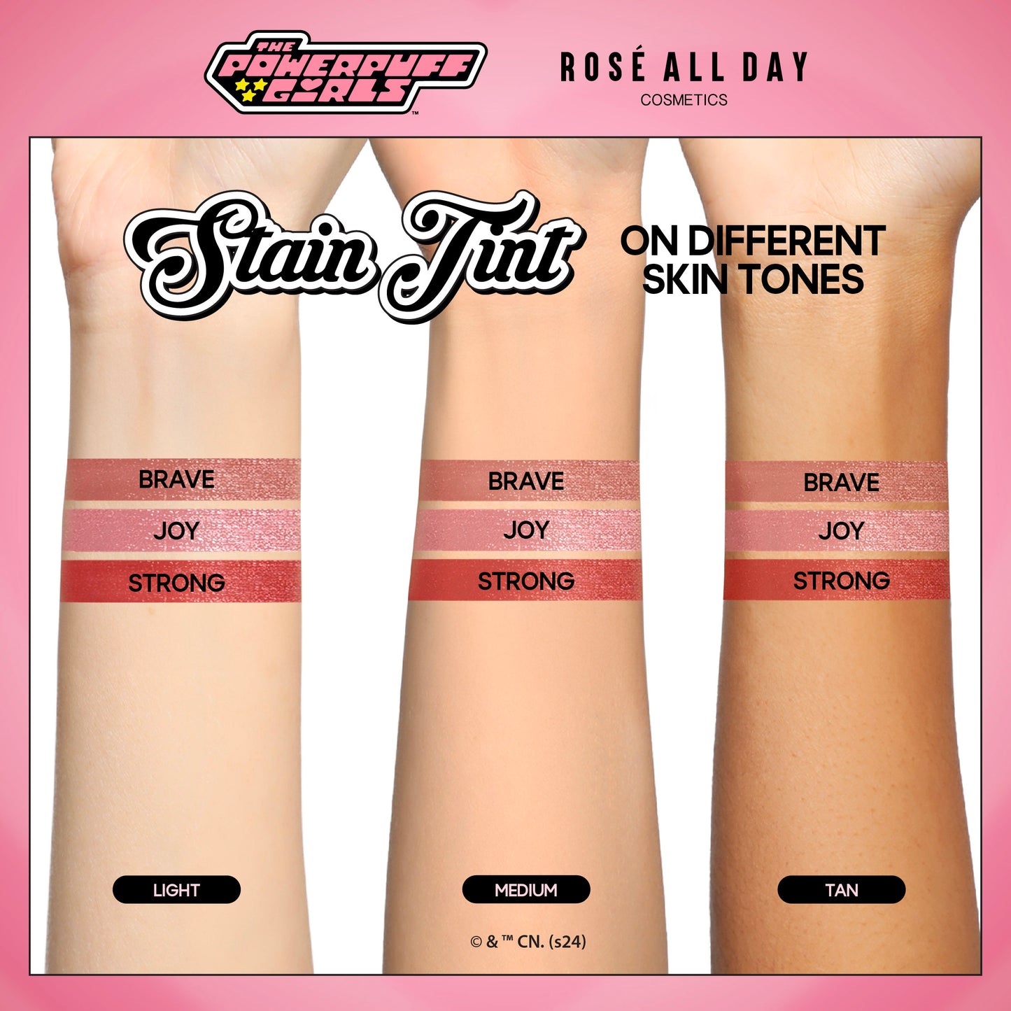 Rosé All Day Stain Tint (The Powerpuff Girls Edition)