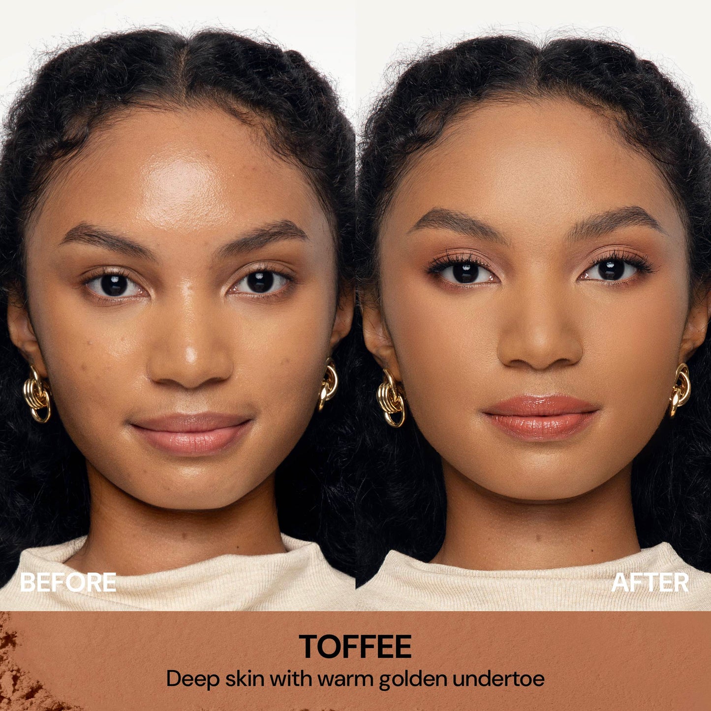 Rosé All Day The Realest Lightweight Powder Foundation