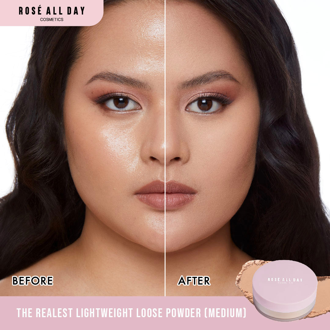 Rosé All Day The Realest Lightweight Loose Powder