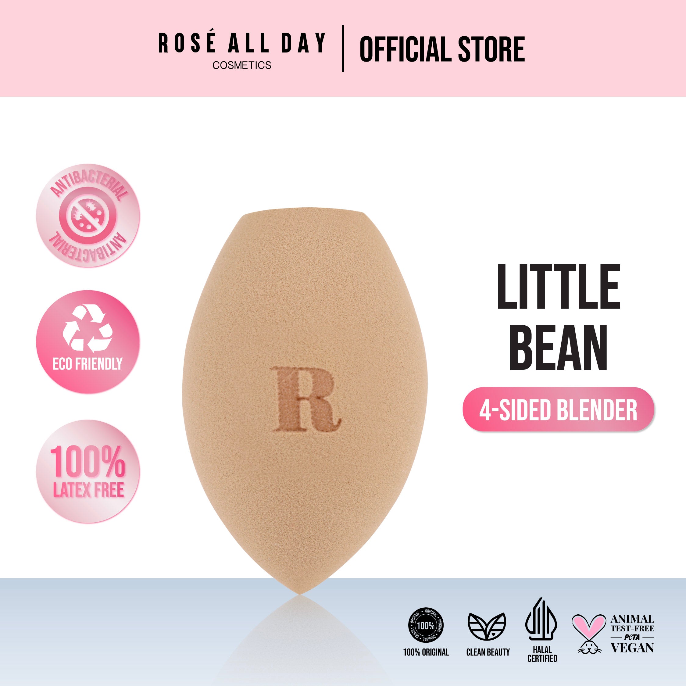 Rosé All Day Little Bean Beauty Sponge