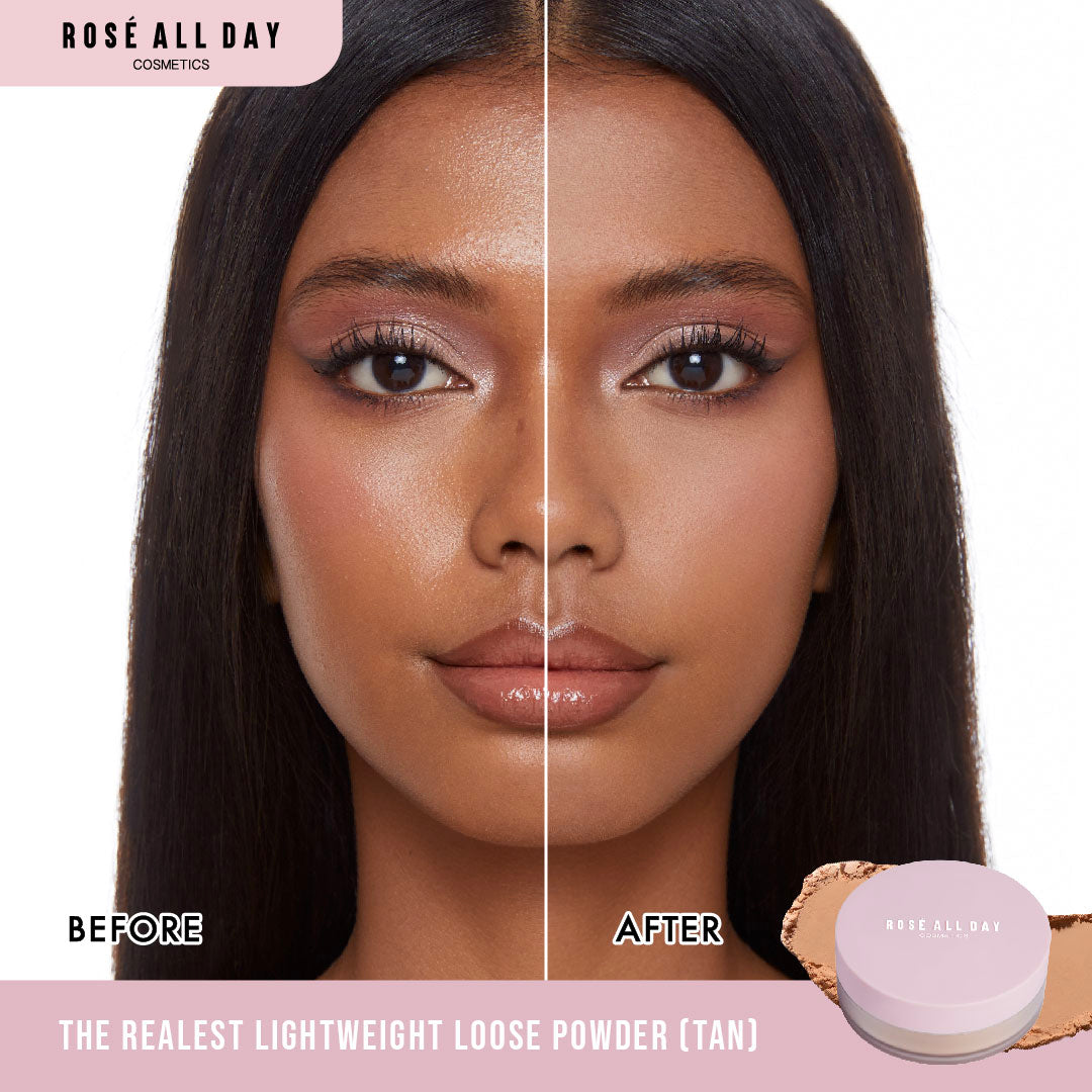 Rosé All Day The Realest Lightweight Loose Powder