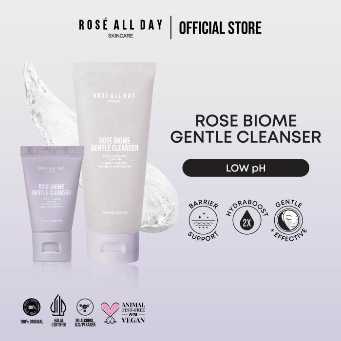 Rose Biome Gentle Cleanser Rosé All Day Cosmetics
