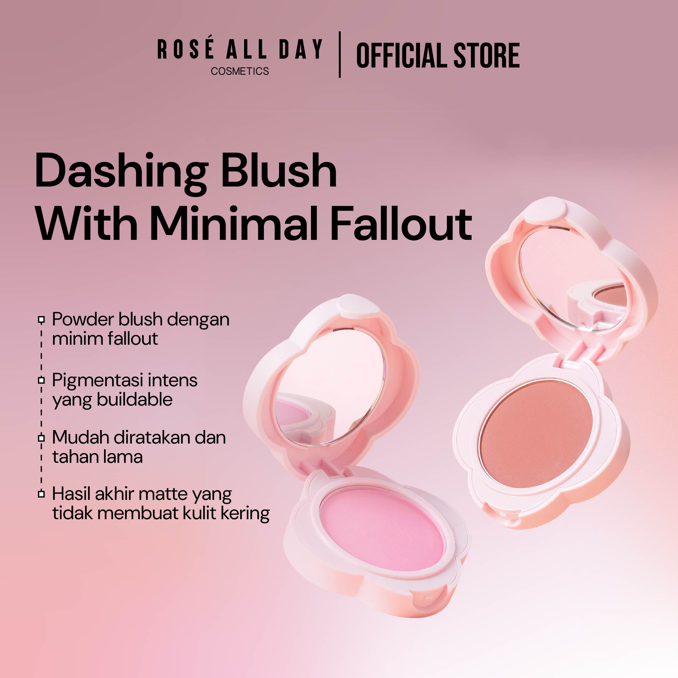 Shop Real Purity's Desert Rose Powder Blush Online