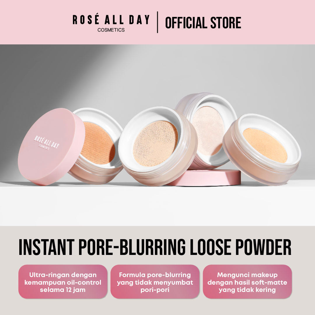 Rosé All Day The Realest Lightweight Loose Powder