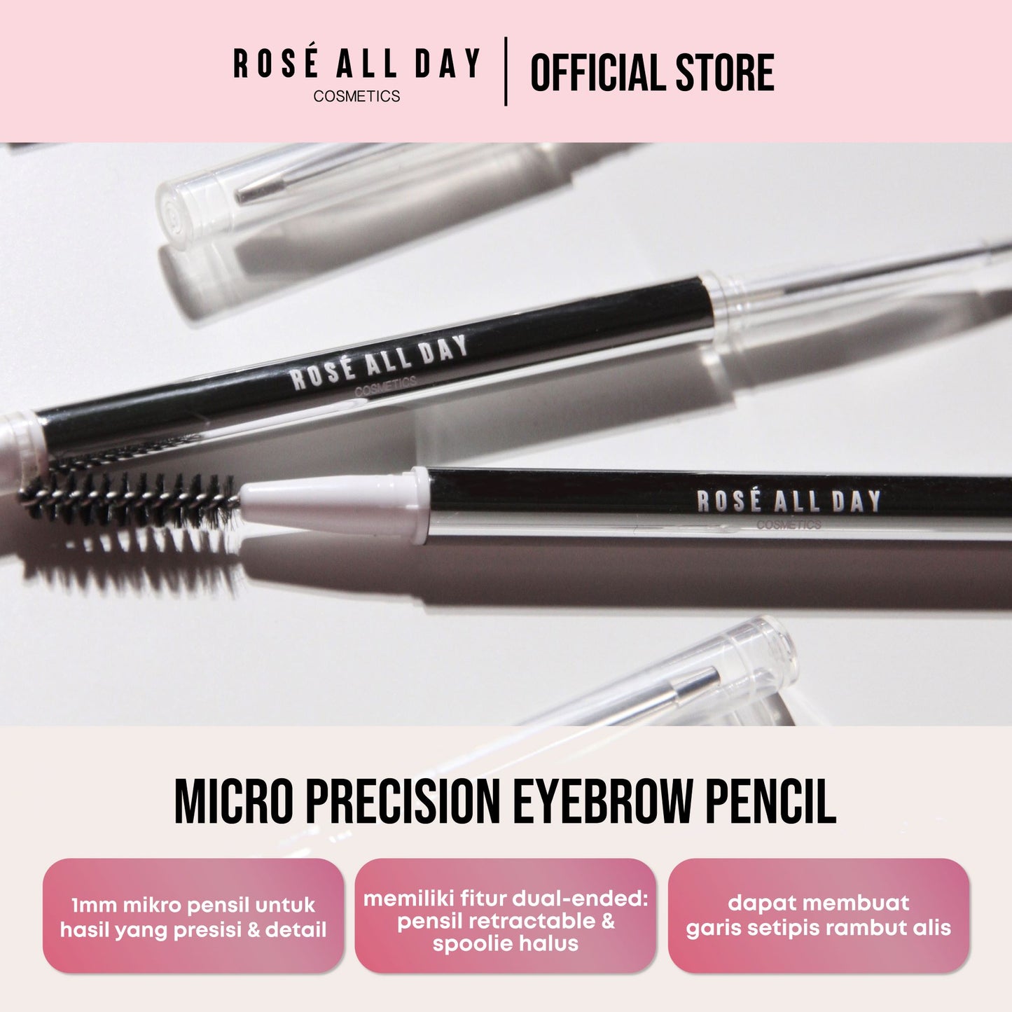 [NEW] Rosé All Day Brow Fix Micro Pencil