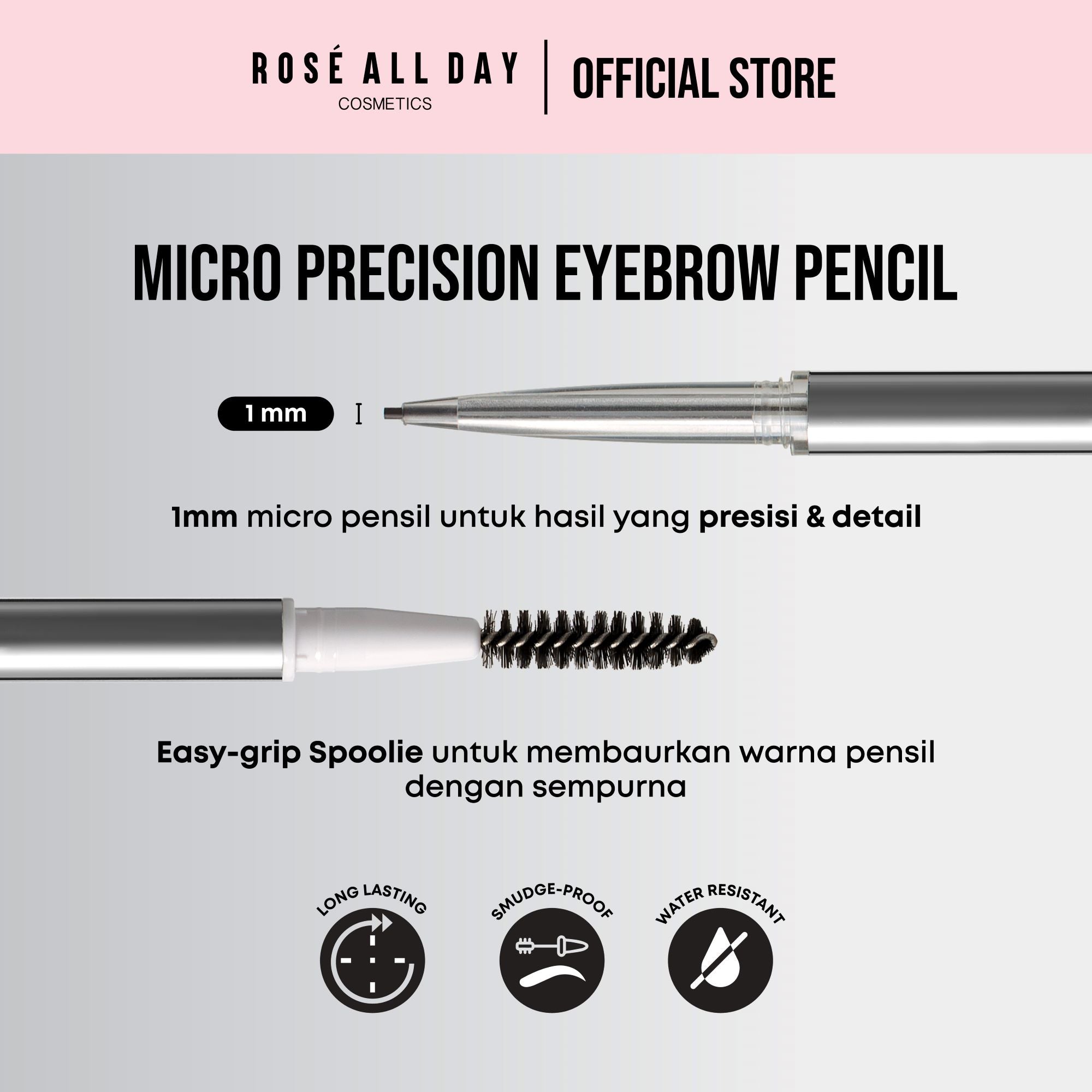 [NEW] Rosé All Day Brow Fix Micro Pencil