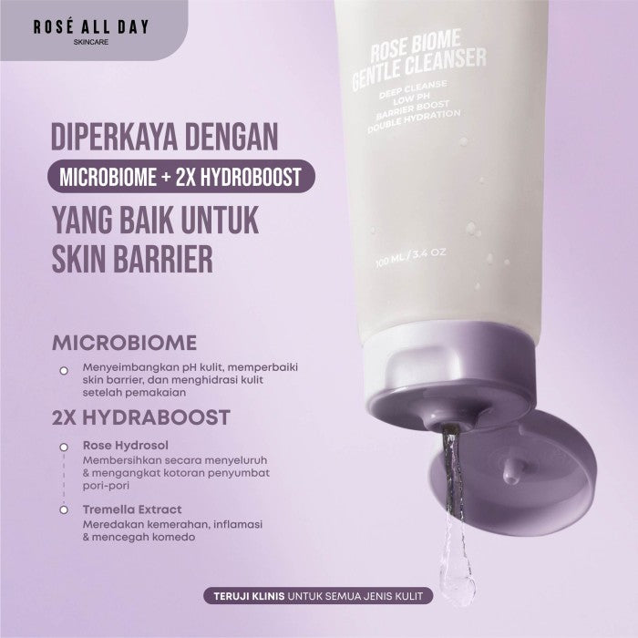 Rose Biome Gentle Cleanser