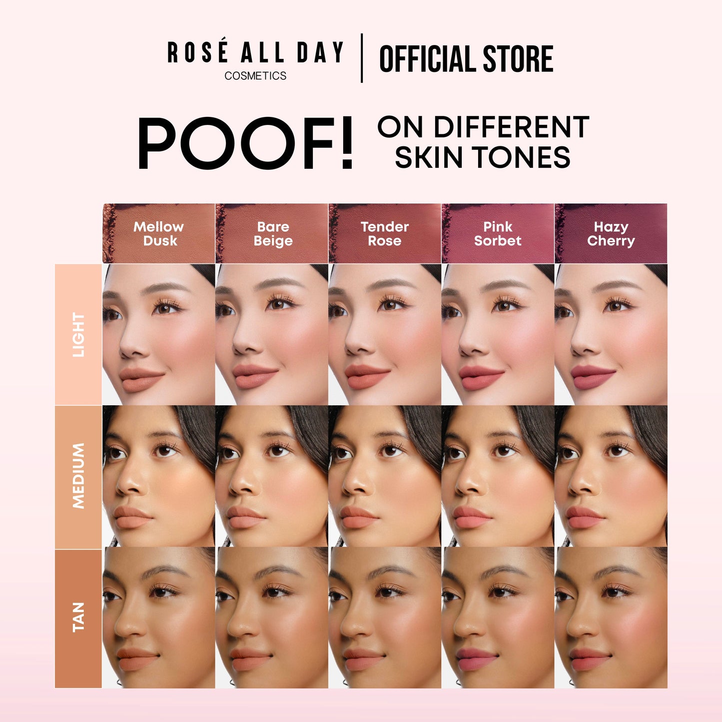 ROSÉ ALL DAY POOF! BLURRING POT