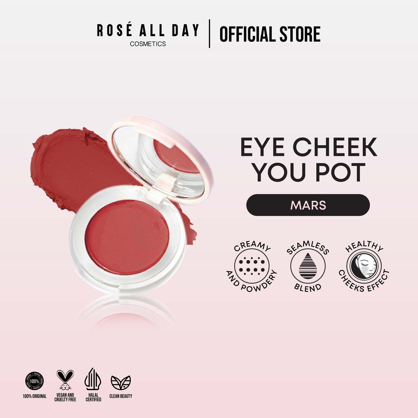 Rosé All Day Eye Cheek You Pot Mars