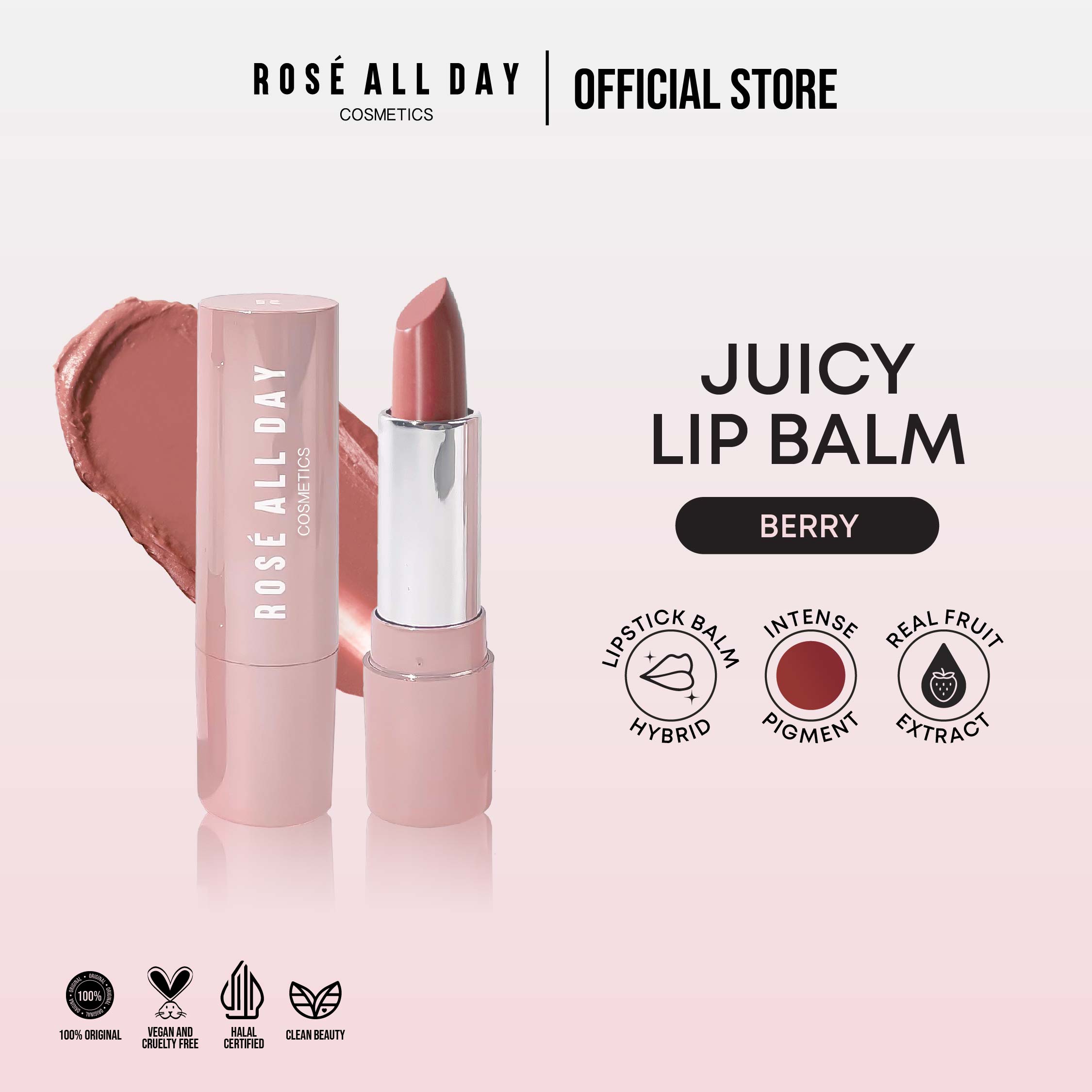 Rosé All Day Juicy Lip Balm Berry