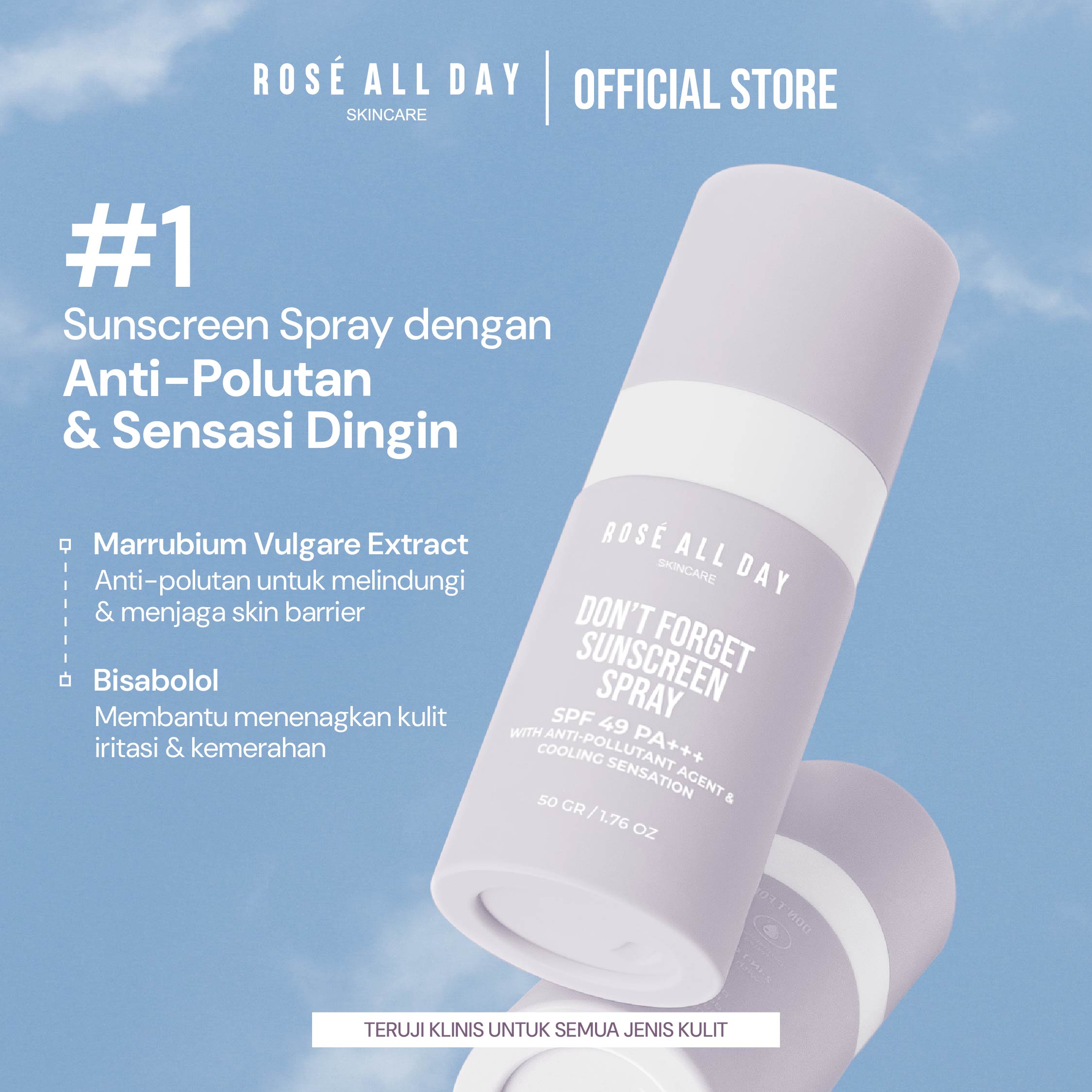 [NEW] Rosé All Day Don't Forget Sunscreen Spray
