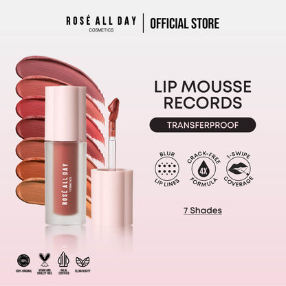 Rosé All Day Lip Mousse Records