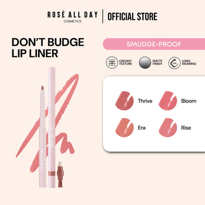 [NEW LAUNCH] Rosé All Day Don’t budge Lip Liner
