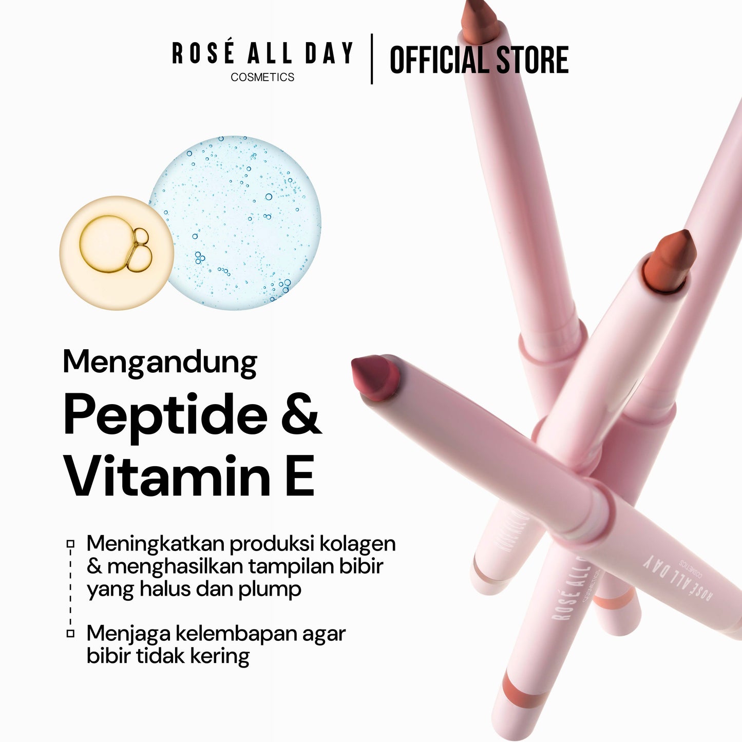 [NEW LAUNCH] Rosé All Day Don’t budge Lip Liner