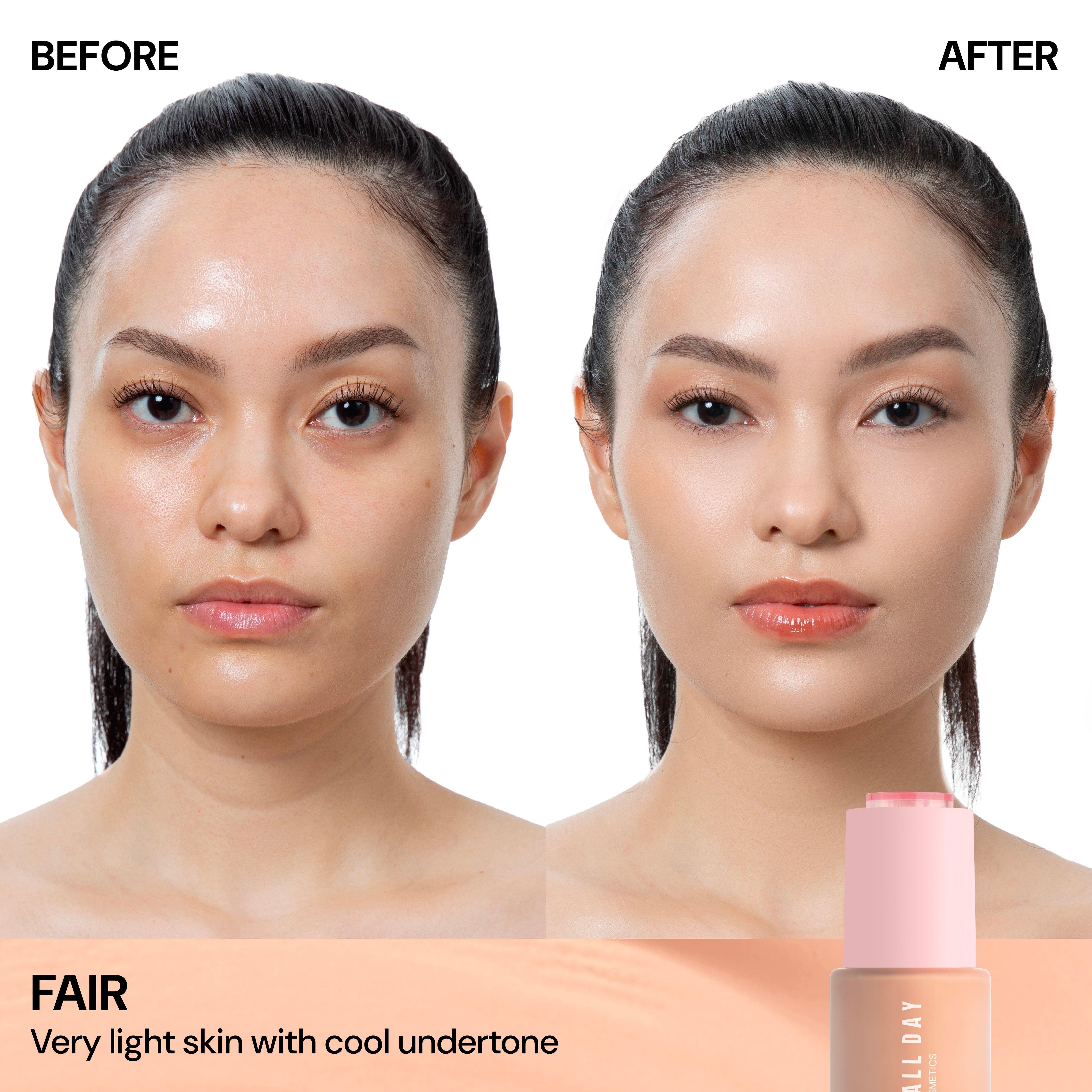 NEW PACKAGING] Rosé All Day The Realest Lightweight Skin Tint