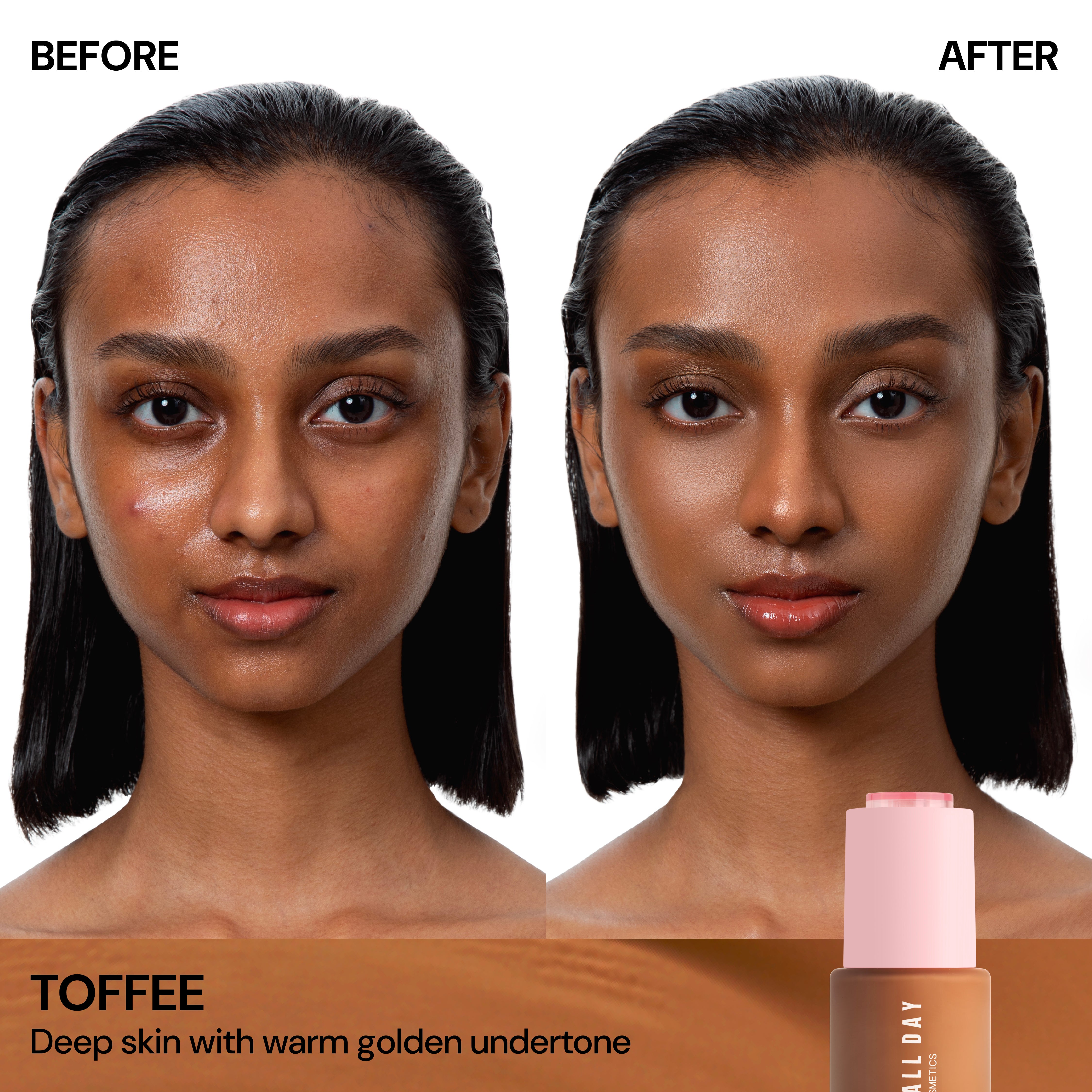 NEW PACKAGING] Rosé All Day The Realest Lightweight Skin Tint