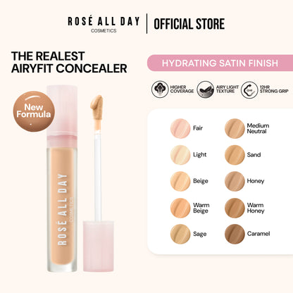 [NEW LAUNCH] Rose All Day The Realest Airyfit Concealer