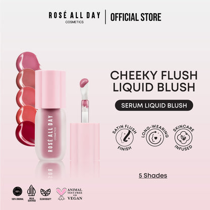 Rosé All Day Cosmetics Cheeky Flush Liquid Blush