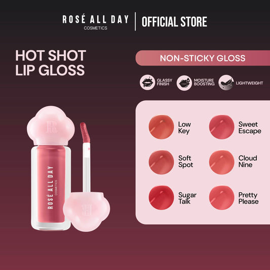 [NEW LAUNCH] Rosé All Day Hot Shot Lip Gloss