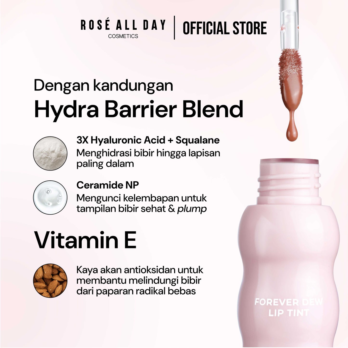 [NEW] Rose All Day Forever Dew Lip Tint