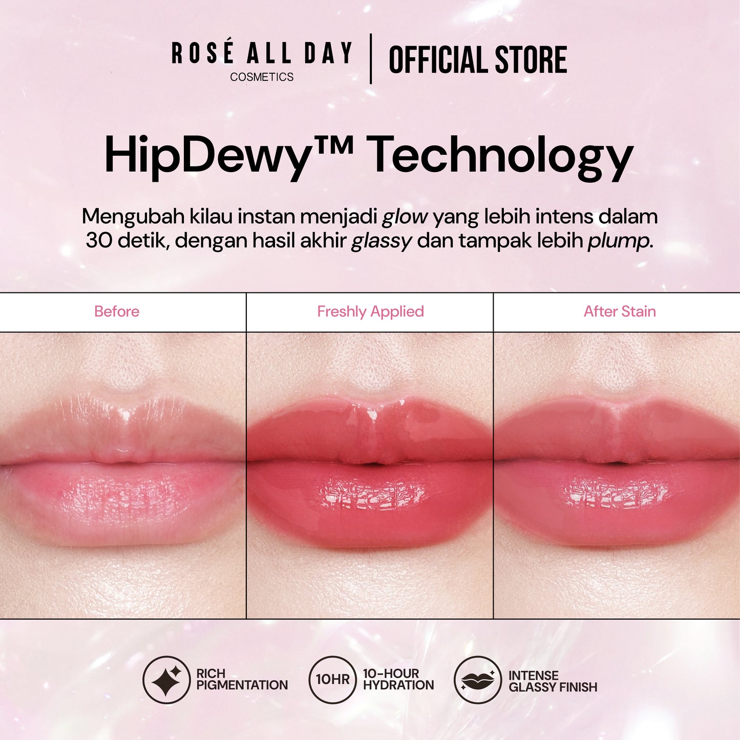 [NEW] Rose All Day Forever Dew Lip Tint