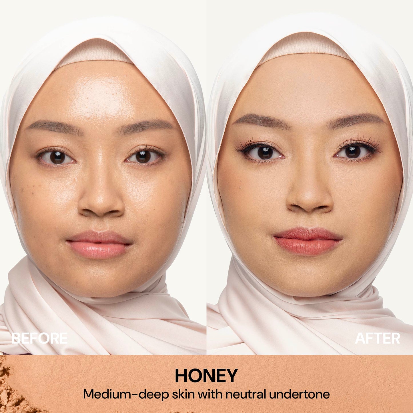 Rosé All Day The Realest Lightweight Powder Foundation