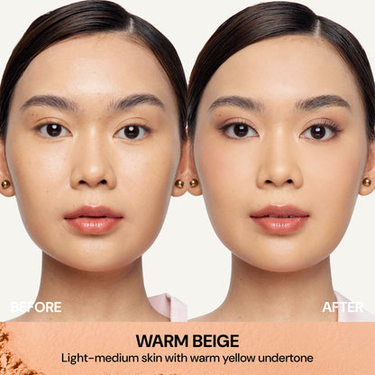 Rosé All Day The Realest Lightweight Powder Foundation