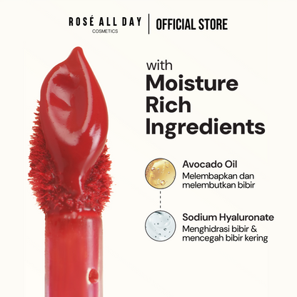 [NEW LAUNCH] Rosé All Day - Slip Velvet Lip Ink | Smudgeproof & Tahan Lama