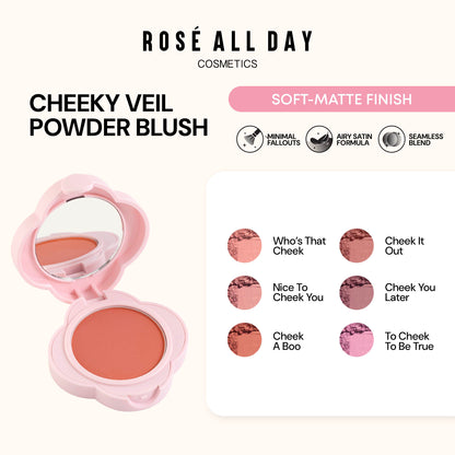 Rosé All Day Cheeky Veil Powder Blush
