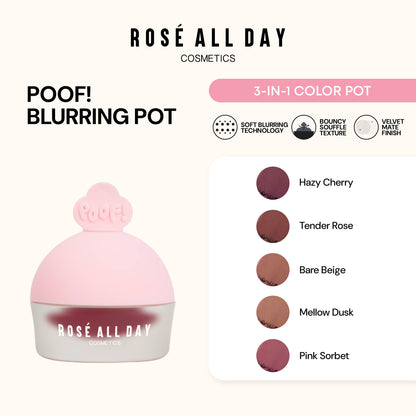 Rosé All Day POOF! Blurring Pot