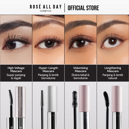 Rosé All Day High Voltage Lift + Length Mascara