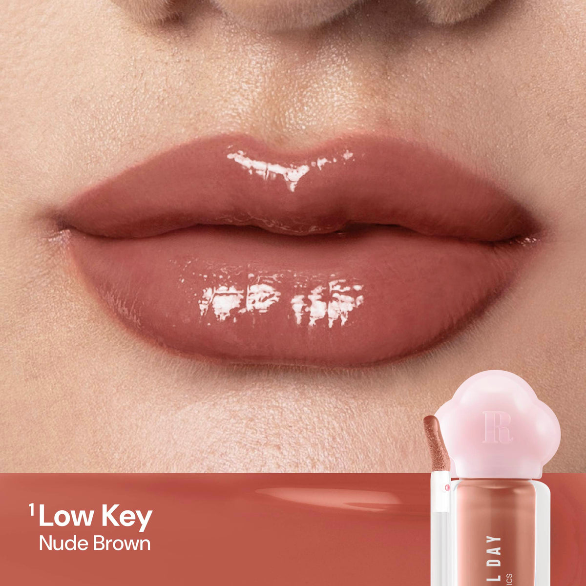 Rose All Day Hot Shot Lip Gloss – Her lip to HLT DAILY LOGO TOTE rose