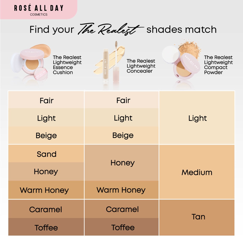 Rose All Day The Realest Lightweight Compact Powder