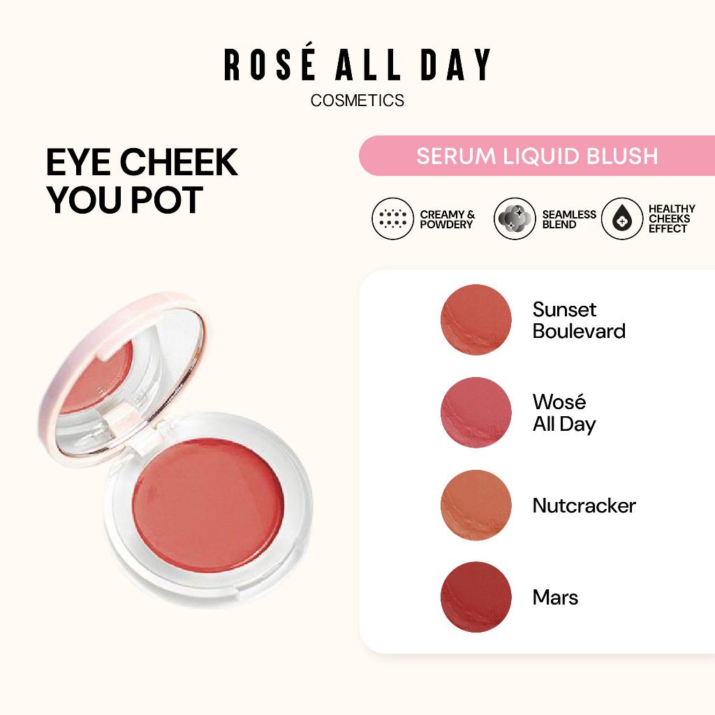 [NED] Rose All Day Eye Cheek You Pot