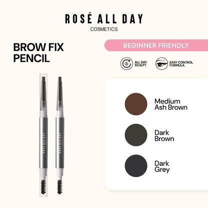 Rose All Day Brow Fix Eyebrow Pencil
