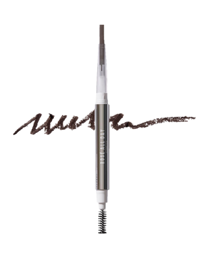 Rosé All Day Brow Fix Eyebrow Pencil in Dark Brown